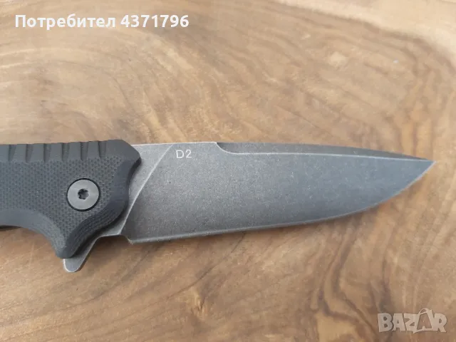 Сгъваем джобен нож ,стомана D2, D114, снимка 5 - Ножове - 49139629