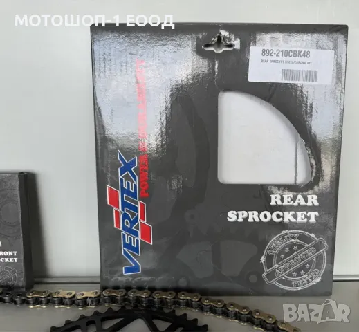 Комплект пиньони, зъбаци с верига Honda CRF450R 2004-2018\KTM 250SX, снимка 4 - Части - 47421340