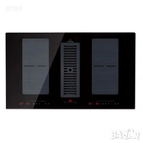 Индукционни котлони с вграден аспиратор 