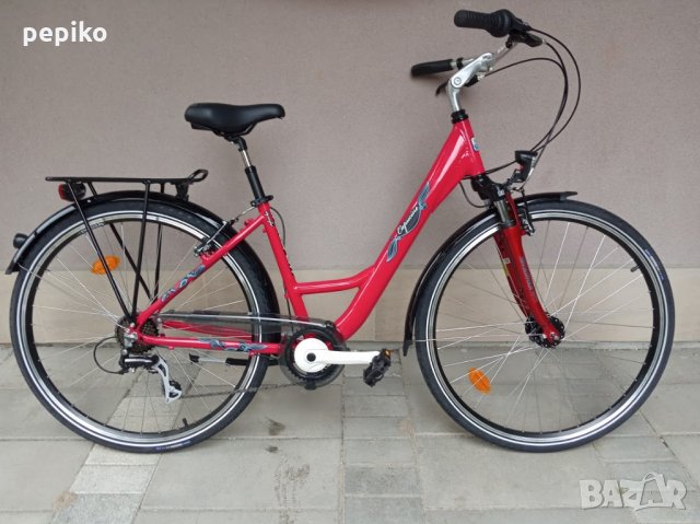 Продавам колела внос от Германия алуминиев градски велосипед CAPUCINE BASICSPORT 28 цола с два аморт, снимка 2 - Велосипеди - 33025643