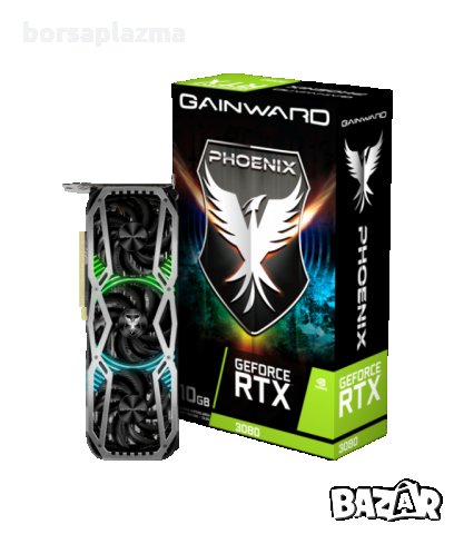 GAINWARD GeForce RTX 3080 Phoenix, 10GB GDDR6X, снимка 1 - Видеокарти - 32908097