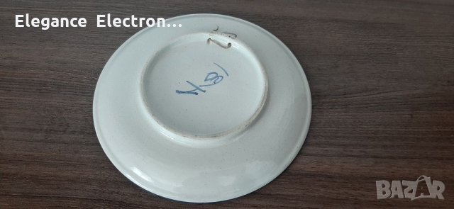 Винтидж порцеланова чиния. Китайски порцелан 20см, снимка 3 - Чинии - 32514104