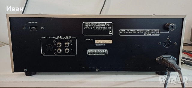 Дек MARANTZ SD6020r, снимка 6 - Декове - 52773373
