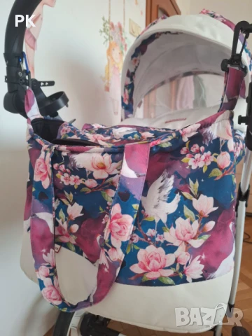 Бебешка количка 3 в 1 Baby LUX Tropical , снимка 3 - Детски колички - 51079033