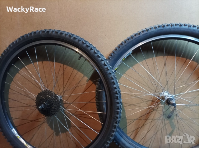 Капли за велосипед 26 цола + касета и гуми, снимка 12 - Части за велосипеди - 52805830