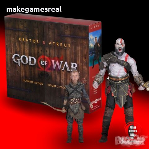 Екшън фигура God of War Kratos - Atreus