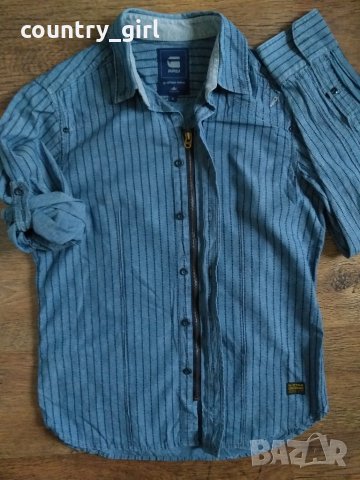 g-star modernist shirt - страхотна мъжка риза, снимка 3 - Ризи - 27775973
