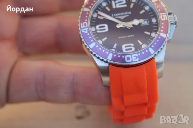 Швейцарски мъжки часовник ''Longines Hydro Conquest'', снимка 3 - Мъжки - 48521913