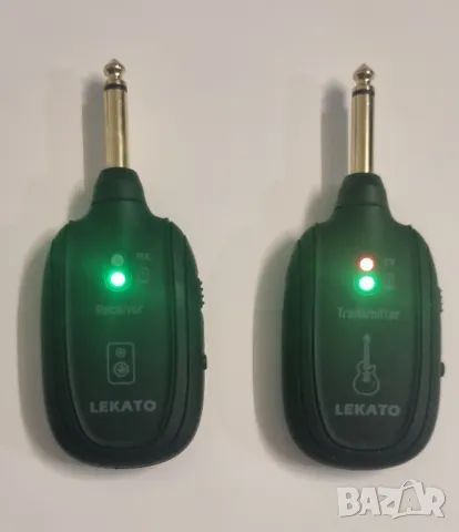 LEKATO безжичен китарен предавател, приемник, снимка 9 - Друга електроника - 49703041