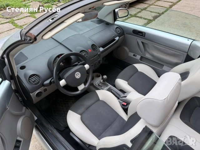VW New Beetle 2.0i 115кс  кабриолет   - цена 4 600 лв или 2351,94 евро --- БЕЗ БАРТЕР -кабриолет  - , снимка 3 - Автомобили и джипове - 52618060