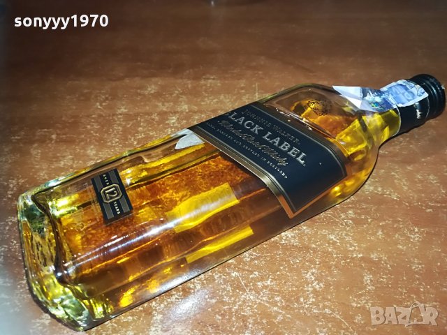 johney walker-12 black 200ml-празно шише  1405210922, снимка 4 - Колекции - 32870497