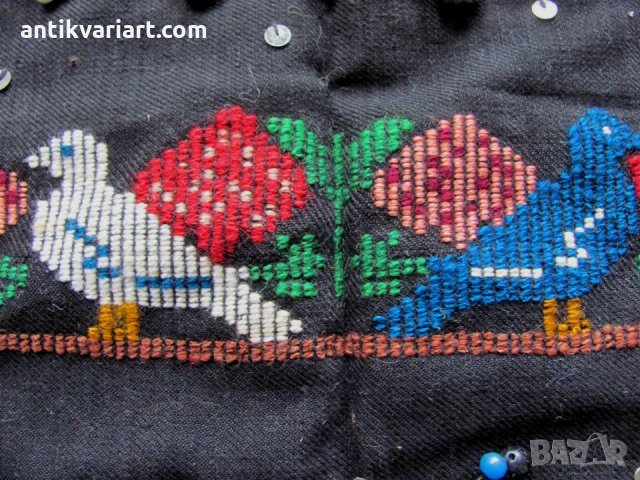 19 век Фолк Арт Вълнен Детски Костюм, снимка 10 - Антикварни и старинни предмети - 26775808