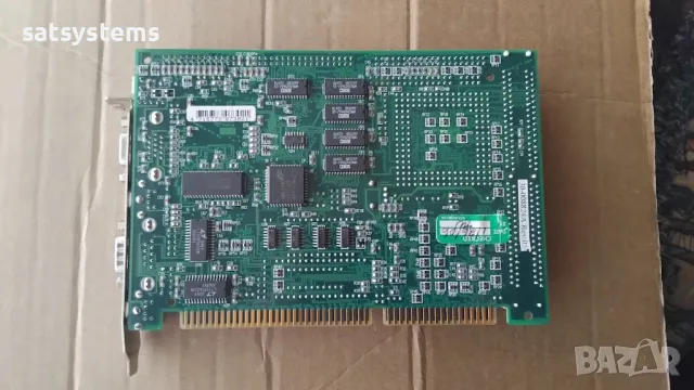 HS-5X86HVGA REV:1.6 ICP Board ISA Slot Industrial Motherboard CPU+RAM, снимка 10 - Дънни платки - 49942647