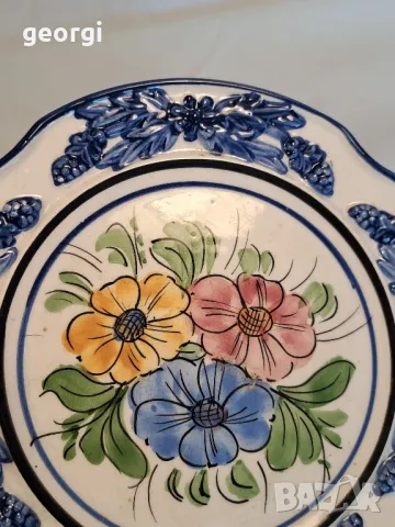 декоративна керамична чиния за стена 25/2, снимка 4 - Декорация за дома - 50035441