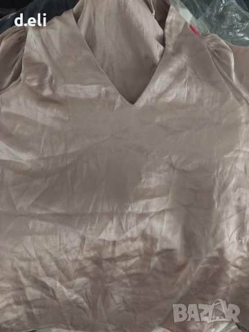 Lavate. DK. Size 100% Коприна Страхотен топ, снимка 2 - Блузи с дълъг ръкав и пуловери - 43086740