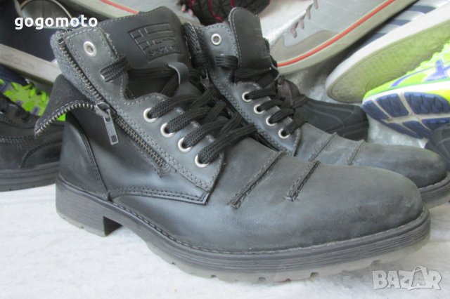 ПРОД. КАТО НОВИ арт, винтидж боти rieker® original SINCE 1874,ANTISTRESS,естествена кожа,41-42,GOGO, снимка 12 - Мъжки боти - 26816470