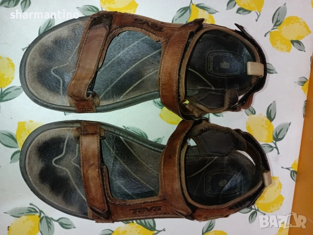 Teva Waterproof N 43 кожени сандали - 55 лв, снимка 3 - Мъжки сандали - 51359557