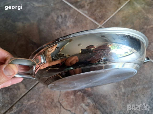 марков тиган с две дръжки Silit Silitherm  17/3, снимка 4 - Съдове за готвене - 51082582