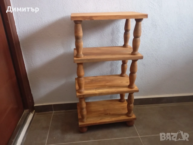 Класическа дървена етажерка !!!, снимка 6 - Етажерки - 53482501