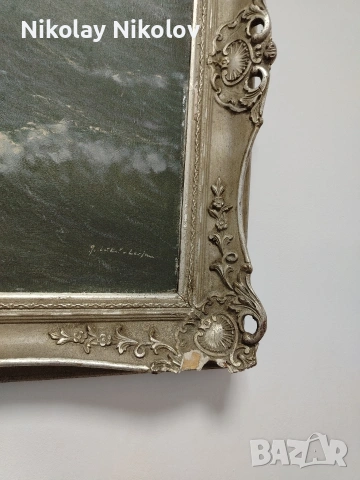 Картина "Неспокойно море" 108х76, снимка 18 - Картини - 53331316