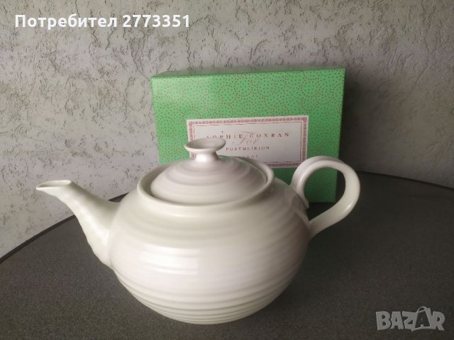 Изискан порцеланов чайник, снимка 2 - Аксесоари за кухня - 35178963