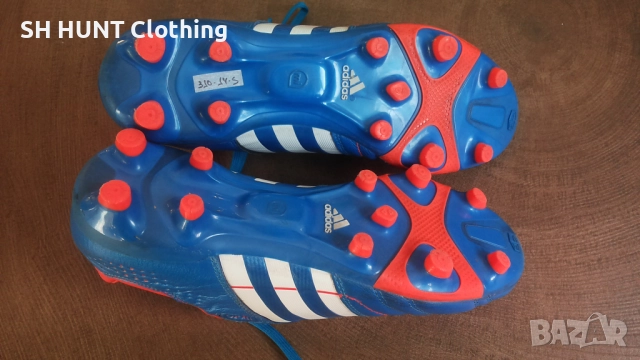 Adidas 11Core TRX FG Azul Blanco Rojo Leather Football Boots Размер EUR 40 бутонки 310-14-S, снимка 14 - Футбол - 52244725
