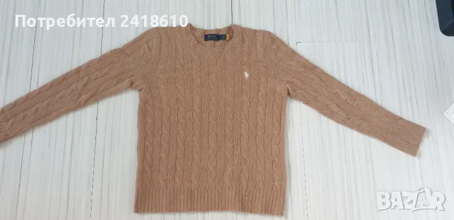 POLO Ralph Lauren Cable Wool / Cashmere  Knit Womens Size S НОВО! ОРИГИНАЛ! Дамски Пуловер !, снимка 12 - Блузи с дълъг ръкав и пуловери - 48706524