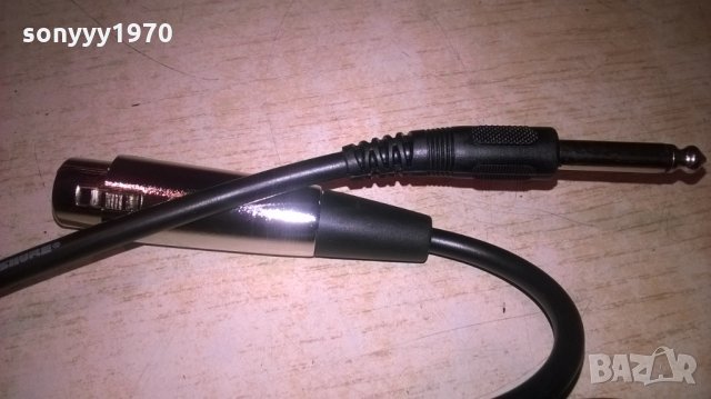 SHURE-MIC CABLE-ВНОС ШВЕИЦАРИЯ, снимка 4 - Микрофони - 27641409