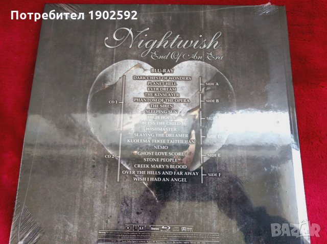 NIGHTWISH End of an era Earbook 3 lp, снимка 3 - Грамофонни плочи - 27338354