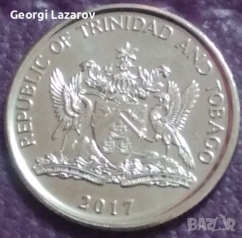10 цента Тринидад и тобаго 2017, снимка 2 - Нумизматика и бонистика - 43177870