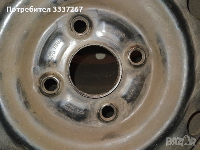 Железни джанти 14-ки за toyota/suzuki 4x100 , снимка 7 - Гуми и джанти - 51454973