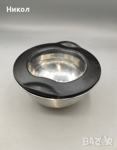 ТОП ОФЕРТА!!! Комплект от 2 купички от стомана, с прозрачен капак, 320 мл, снимка 6 - Кутии за храна - 53485529