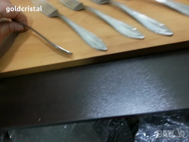 стари български прибори за хранене вилици и лъжици , снимка 4 - Антикварни и старинни предмети - 49328843