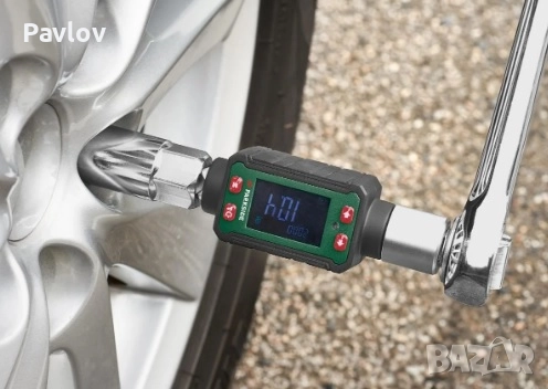 Дигитален адаптер 20-200Nm - за въртящ момент (Parkside), снимка 2 - Аксесоари и консумативи - 52187765