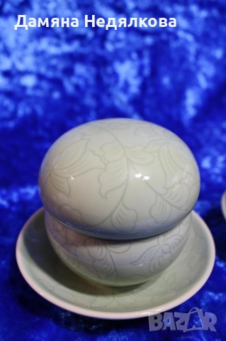 Луксозен корейски чаен сервиз