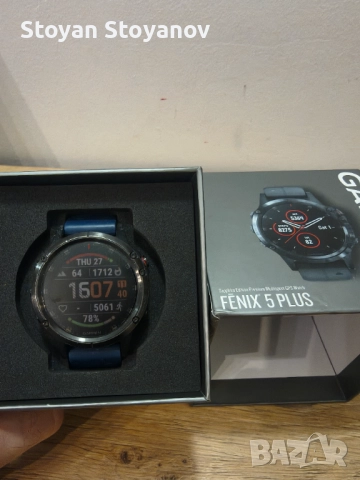 Garmin Fēnix 5 Plus Sapphire Edition (Пълен Комплект + Бонуси), снимка 11 - Смарт часовници - 52593818