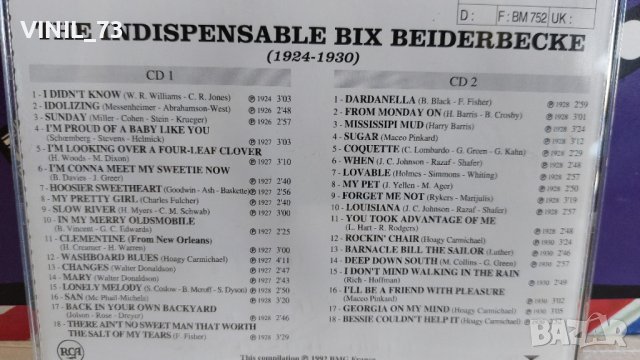 Bix Beiderbecke – The Indispensable Bix Beiderbecke, снимка 8 - CD дискове - 44130520