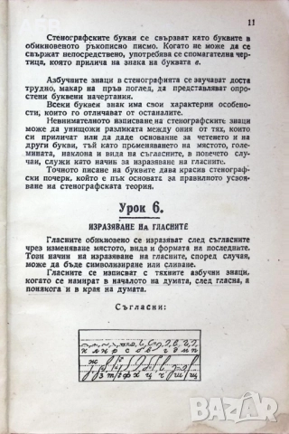 Продава се рядък антикварен учебник по стенография от 1946г, снимка 8 - Други ценни предмети - 51675672