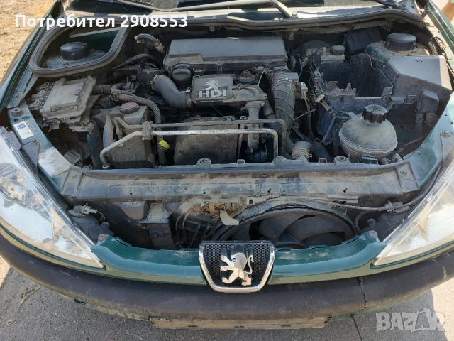 Пежо 206 1.4hdi на части, снимка 3 - Автомобили и джипове - 51359549