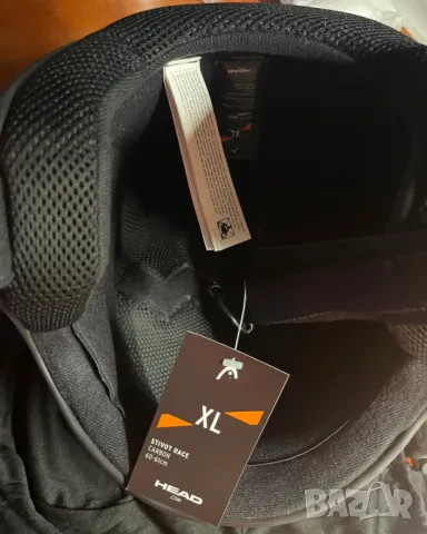 FIS HEAD CARBON STIVOT RACE НОВА СЪСТЕЗАТЕЛНА КАСКА ХЕД КАРБОН СТИВОТ размер XL=60-61см, снимка 4 - Зимни спортове - 48857085