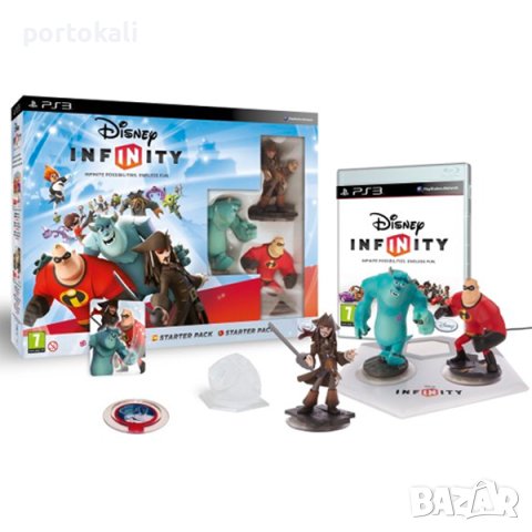 +Гаранция! Нов ps3 Disney Infinity Дисни инфинити пс3 Playstation 3