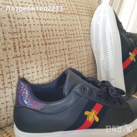 GUCCI /Мъжки Маратонки >38>41 >Директен внос от Англия - Нови без кути, снимка 3 - Маратонки - 28827056