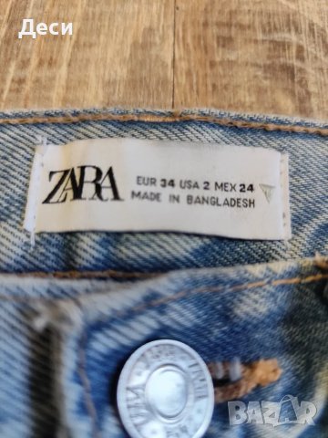 дънки на Zara, снимка 5 - Дънки - 49338395
