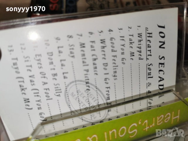 jon secada-tape 0301261835, снимка 6 - Аудио касети - 52966623