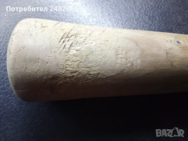 Автентично дървено чукало, снимка 2 - Антикварни и старинни предмети - 47540434