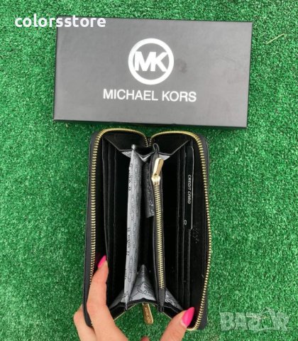 Черно портмоне  Michael Kors-SG12J, снимка 3 - Портфейли, портмонета - 30981527