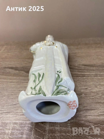 Винтидж порцеланова статуетка „Богатир“, Коростенски порцеланов завод, СССР, снимка 3 - Антикварни и старинни предмети - 53233107