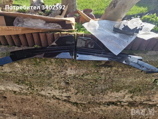 Универсални Странични Добавки Праг Добавка Спойлер Сплитер Задна Броня