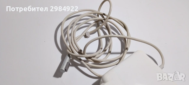Зарядно за лаптоп MACBOOK AIR A1244/A1269/A1270 14.5V 3.1A 45W, снимка 4 - Части за лаптопи - 53449909