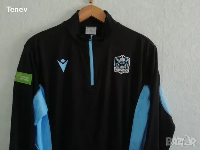 Glasgow Warriors Rugby Macron Softshell оригинално горнище ръгби размер XL , снимка 5 - Спортни дрехи, екипи - 50368680